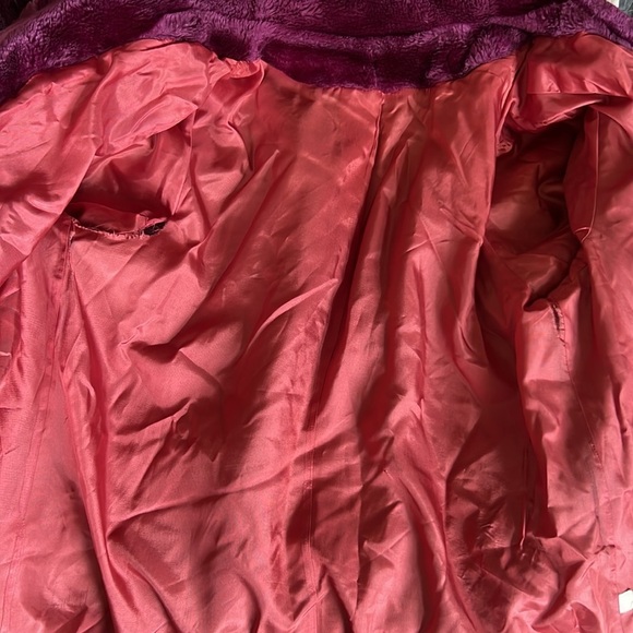 Vintage Purple Oversized Coat - Picture 7 of 8